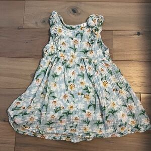 Angel Dear Floral Gauze Dress - Easter Dress 3T